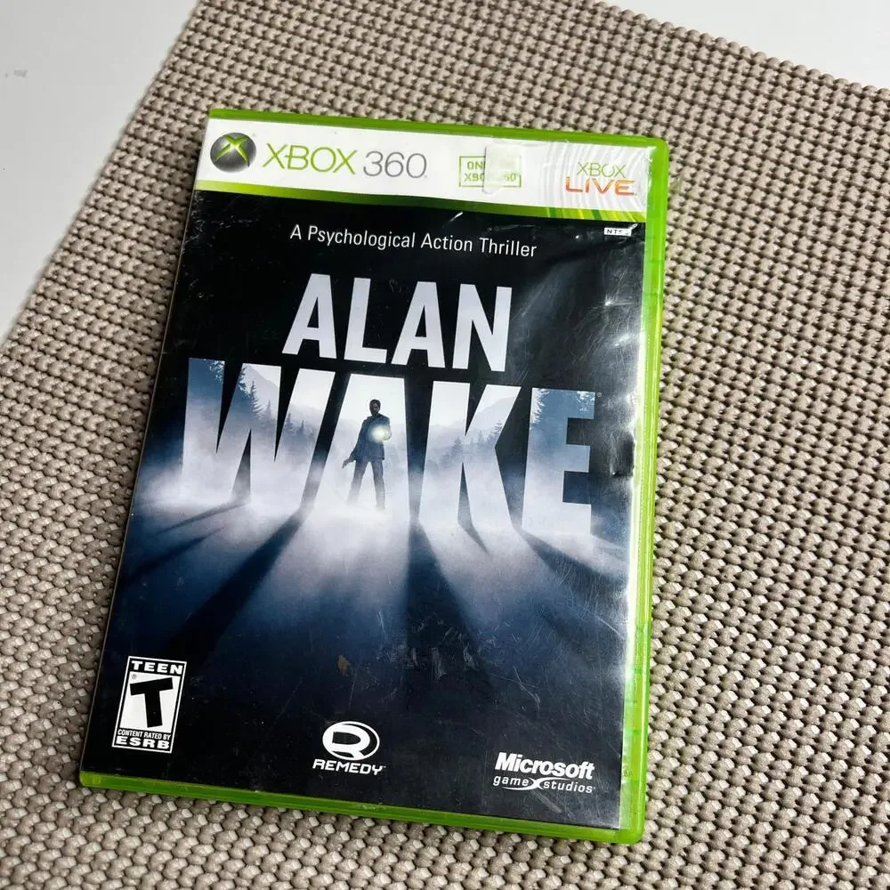 Alan Wake – Xbox 360‎ Psychological Action Thriller Complete NTSC